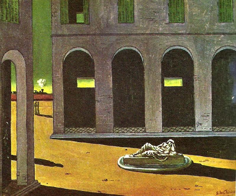 place d italie, giorgio de chirico